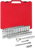 56pc 48-22-9008 for Milwaukee 3/8-Inch Drive and Metric Ratchet and Socket Set