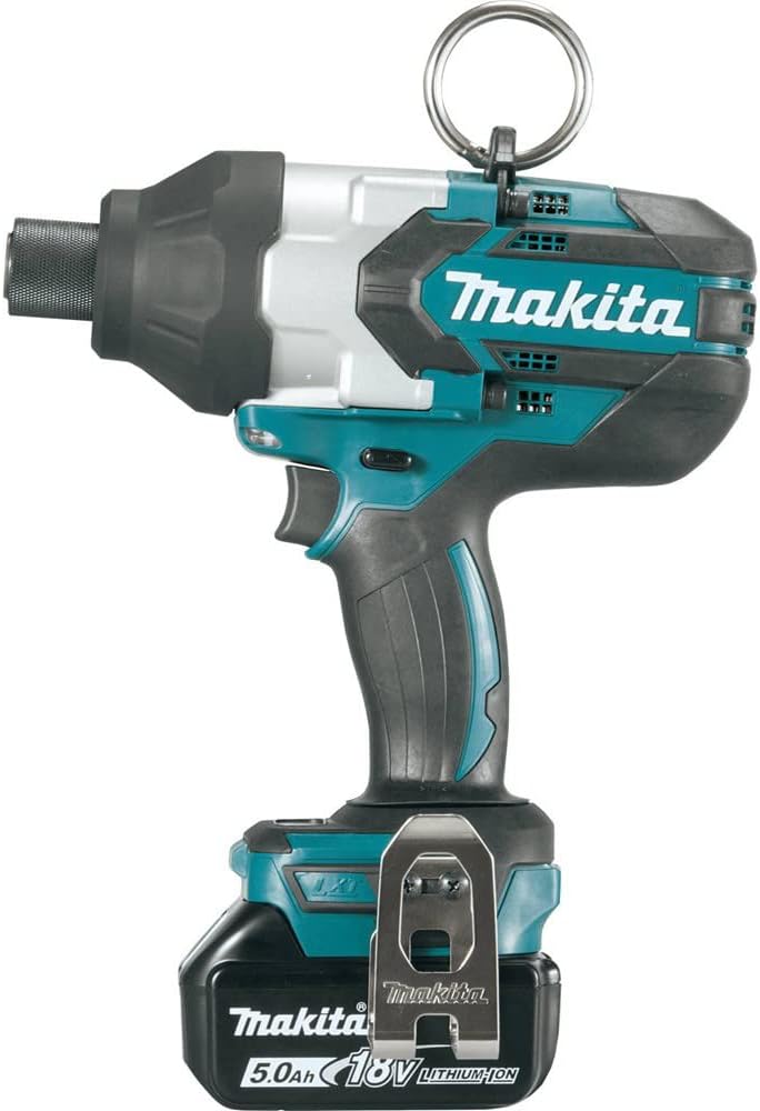 Makita XWT09T 18V LXT Lithium-Ion Brushless Cordless High Torque 7/16' Hex Impact Wrench Kit