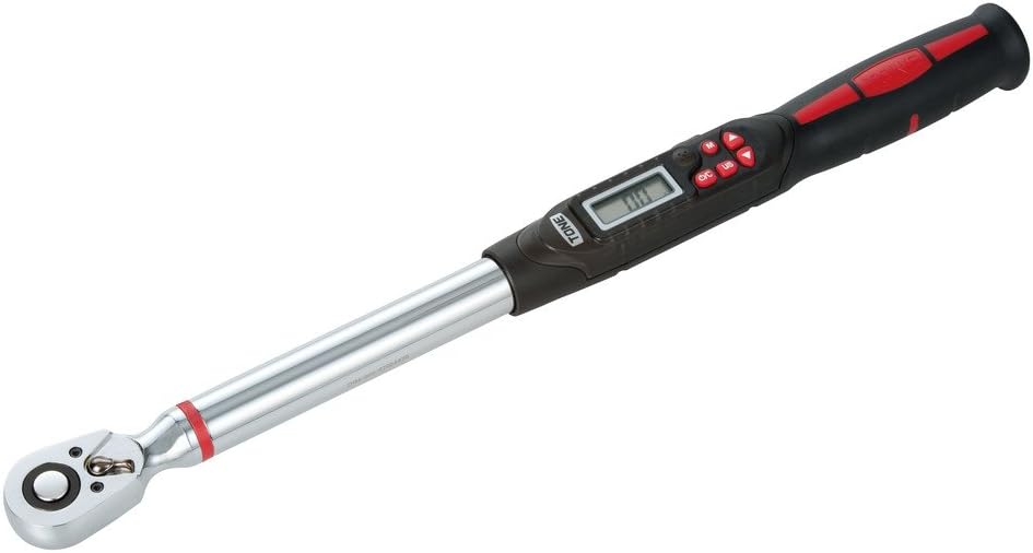 TONE Ratchet Digitorque T4DT200H Drive Angle 0.5 inch (12.7 mm) (1/2') Black 200 Nm