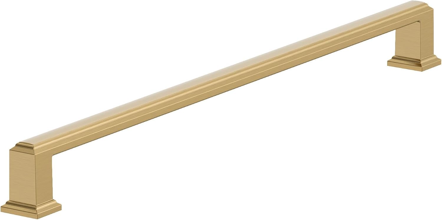 Amerock BP54031CZ | Champagne Bronze Appliance Pull | 18 inch (457 mm) Center to Center Cabinet Handle | Appoint | Furniture Hardware