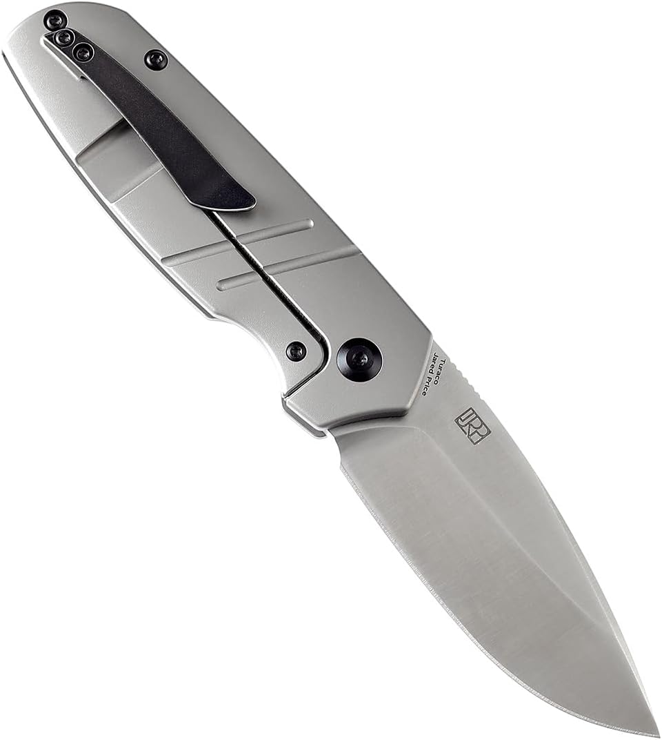 KANSEPT Turaco Pocket Folding Knives for Men EDC Camping Folding Knife 2.85'' CPM-S35VN Material Pocket Folding Knife with Bronze Anodized Titanium Handle Everyday Carry K2049A1