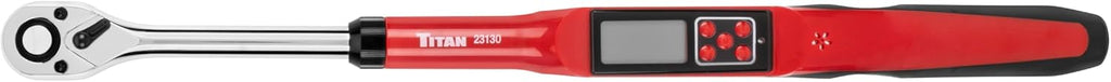 Titan 23130 1/2-Inch Drive x 21-Inch Digital Torque Wrench, 30-260 ft/lbs