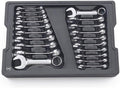 SAE/Metric Stubby Wrench Set 20 pcs., Mfr: 81903-A