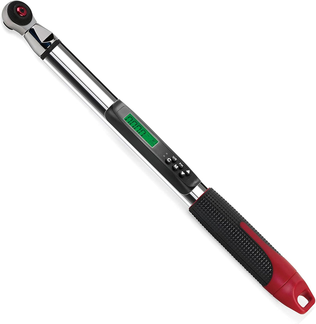 ACDelco ARM325-2i 1/4' Heavy Duty Interchangeable Digital Torque Wrench with Buzzer and LED Flash Notification - ISO 6789 Standards with Certificate of Calibration