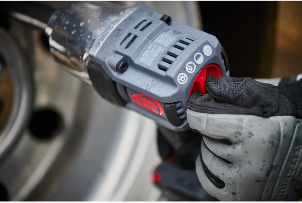 Ingersoll Rand W8571-K2 3/4' 20V Cordless Impact Wrench 2 Battery Kit, 2000 ft-lb Torque, 6' Extended Anvil, Friction Ring Thru-hole, Pistol