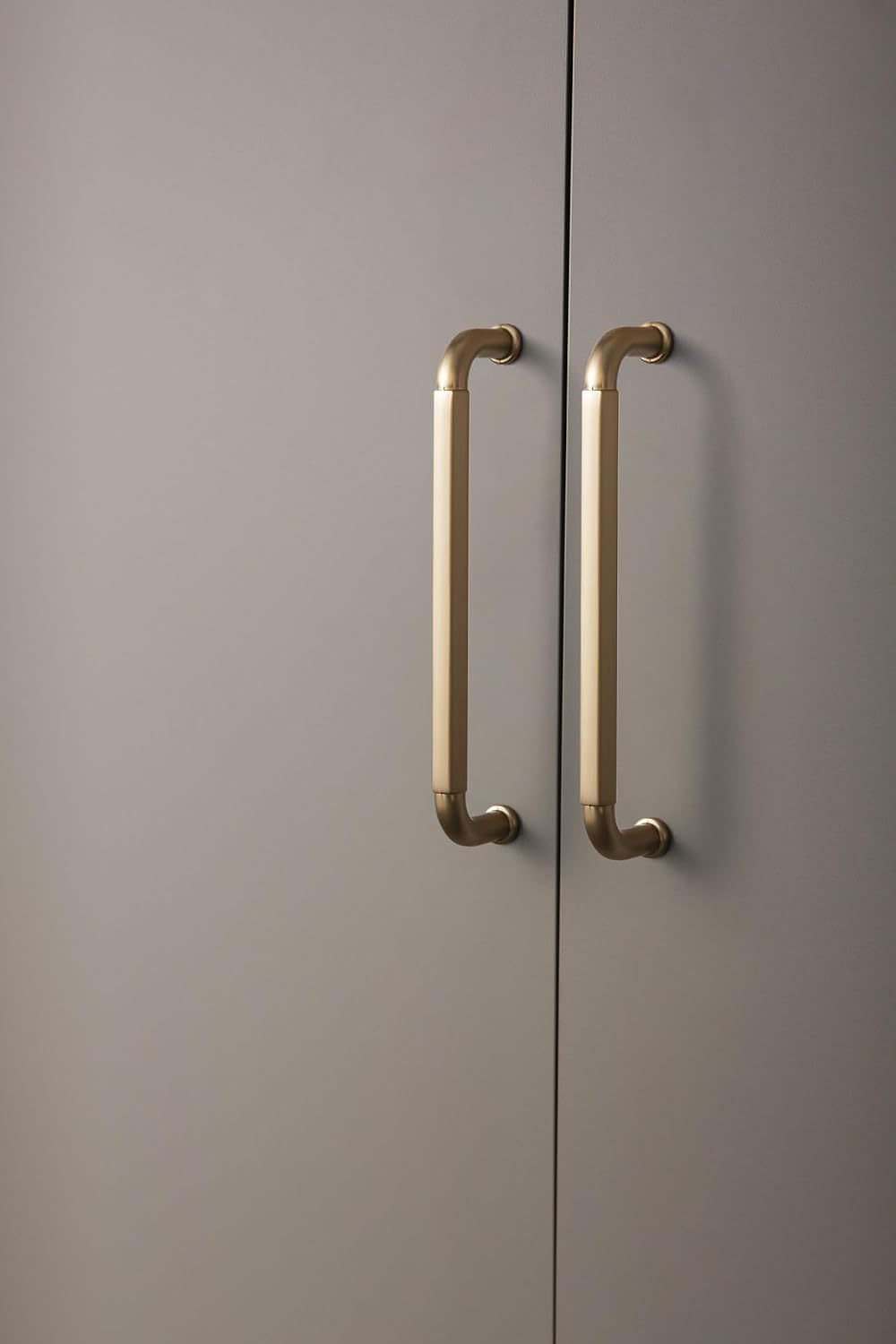 Goo-Ki 6 Pack 12-3/5 Inch （320mm） Hole Center Cabinet Pulls Champagne Bronze Zinc Alloy Kitchen Drawer Pulls Drawer Handles 13.05 Inch Length 2201-UBR-320