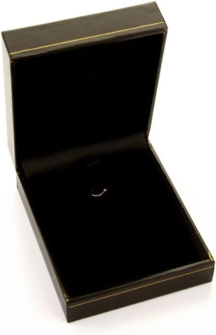 The World Jewelry Center 14k Yellow Gold Religious Saint Christopher Medal Pendant with 1.5mm Flat Open Wheat Chain Necklace