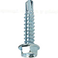 (Qty 3000pcs) Hex Washer Head 1/4 x 1 Self - Drilling Tek Screw IHW #14 Multi-Purpose Comprehensive Hardware Fastener Assortment Kit Cit00757Riv