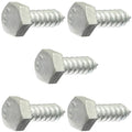 Lag Bolt Screw Hot Dipped Galvanized A307 Alloy Steel 1/4x1' Qty 2500 Hardware Bolts Set Fasteners Kit