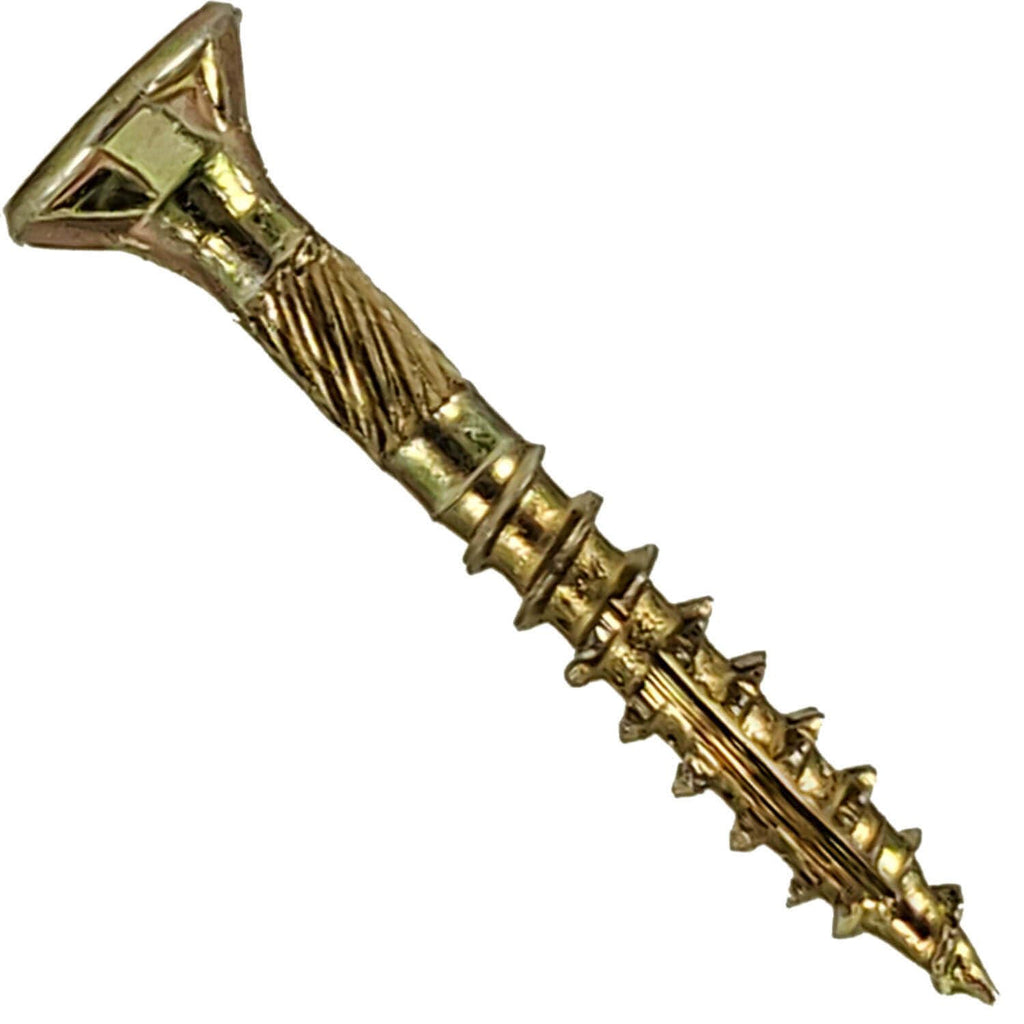 Jake Sales #8 x 1-1/4' Gold Star Wood Screw Torx/Star Drive Flat Head CASE Qty 42 Boxes 9,702 Screws