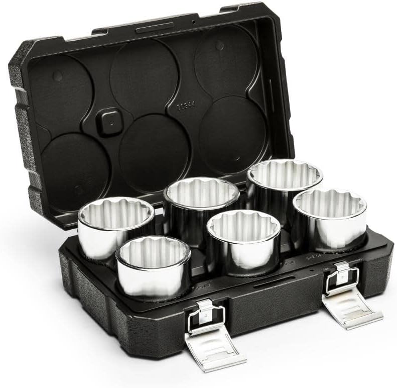 GEARWRENCH 3/4 Drive 6 Piece 12 Point socket Set SAE | 80844