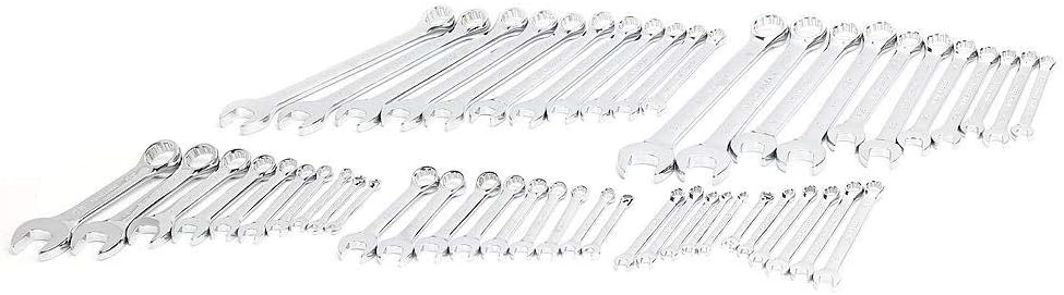 CRAFTSMAN 52 WRENCH SET COMBINATION METRIC AND SAE