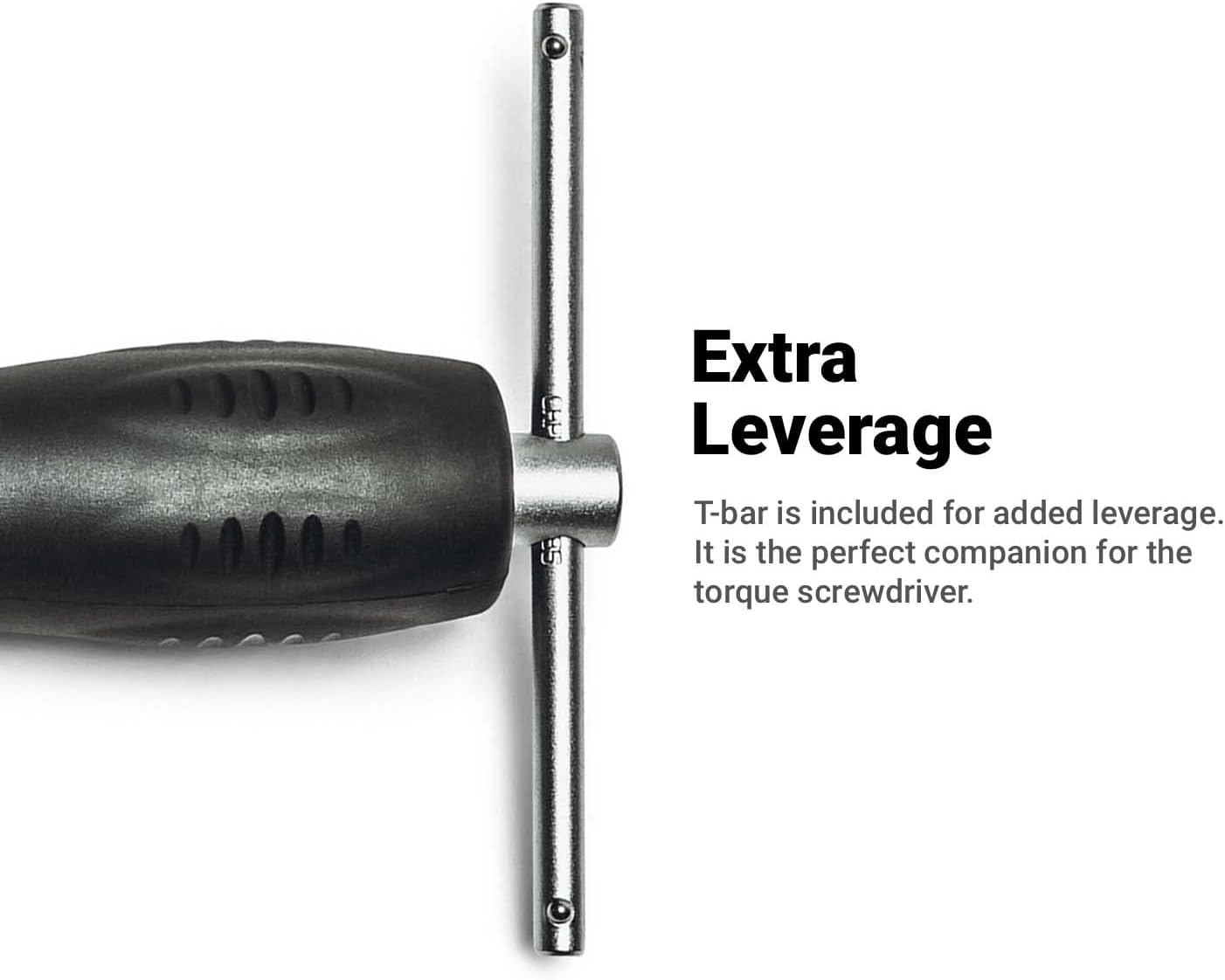 Capri Tools CP21075 Certified Limiting Torque Screwdriver Set, Small, Black, 10-50 in-lbs / Manual