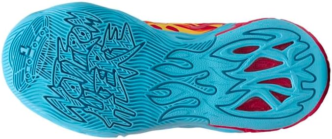 PUMA Kids Boys Mb.04 Phoenix Basketball Sneakers Shoes - Orange, Red - Size 6.5 M