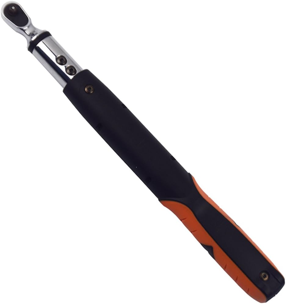 Digital Torque Wrench 1/4 inches Drive with Data Storage Buzzer Setting Max Value 10N.m with 4 Units N.m/in.lb/ft.lb/kgf.cm