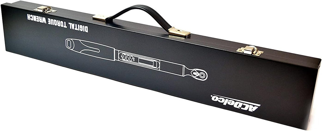 ACDelco ARM329-4i 1/2' Heavy Duty Interchangeable Digital Torque Wrench with Buzzer and LED Flash Notification - ISO 6789 Standards with Certificate of Calibration