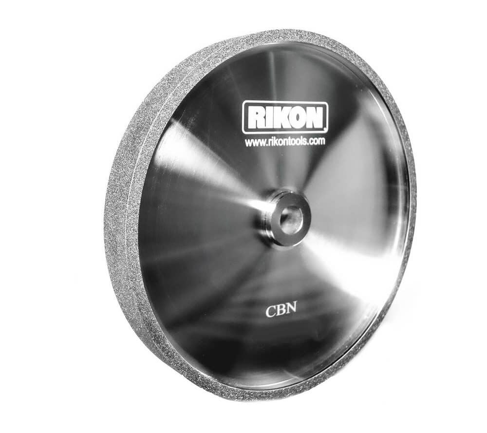 Rikon Pro Grinding Wheel 8 Inch X 1 Inch Cbn 180 Grit 5/8 Inch Arbor