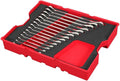 Milwaukee Electric - 15 Piece Metric RATCHETING Combination Wrench Set