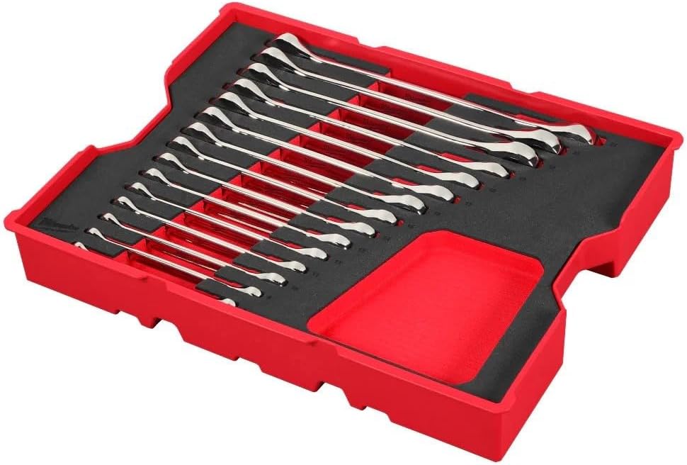 Milwaukee Electric - 15 Piece Metric RATCHETING Combination Wrench Set