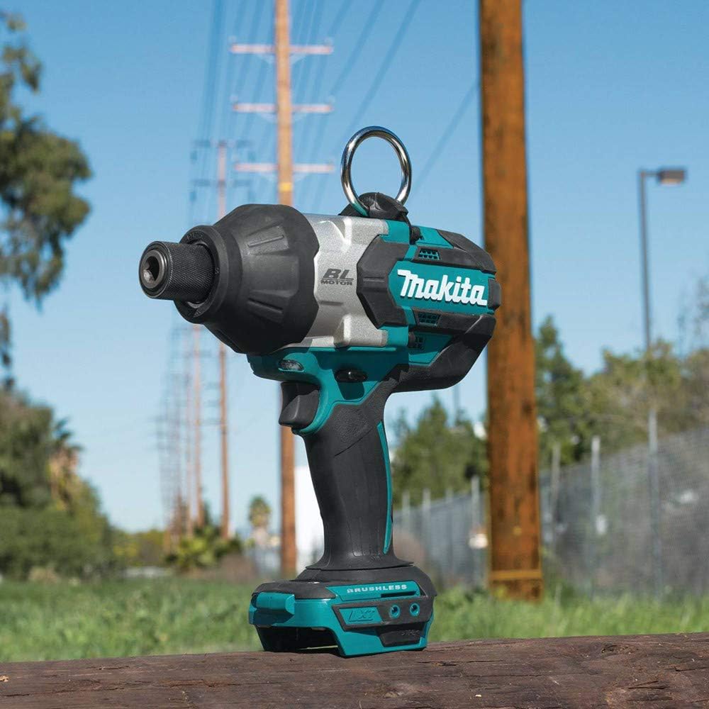 Makita XWT09Z LXT Lithium-Ion Brushless Cordless High Torque Hex Impact Wrench, 18V/7/16'