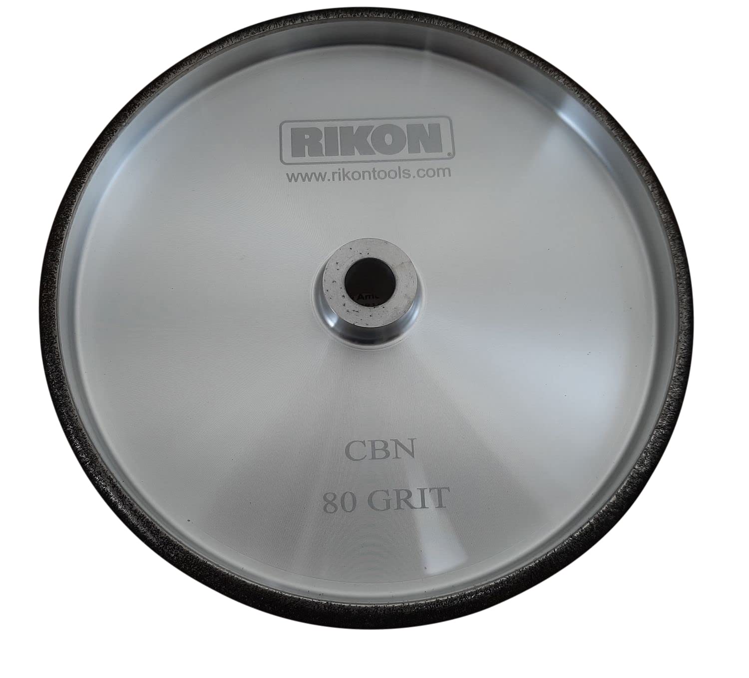 Rikon Pro Grinding Wheel 8 Inch X 1 1/2 Inch Cbn 80 Grit 5/8 Inch Arbor