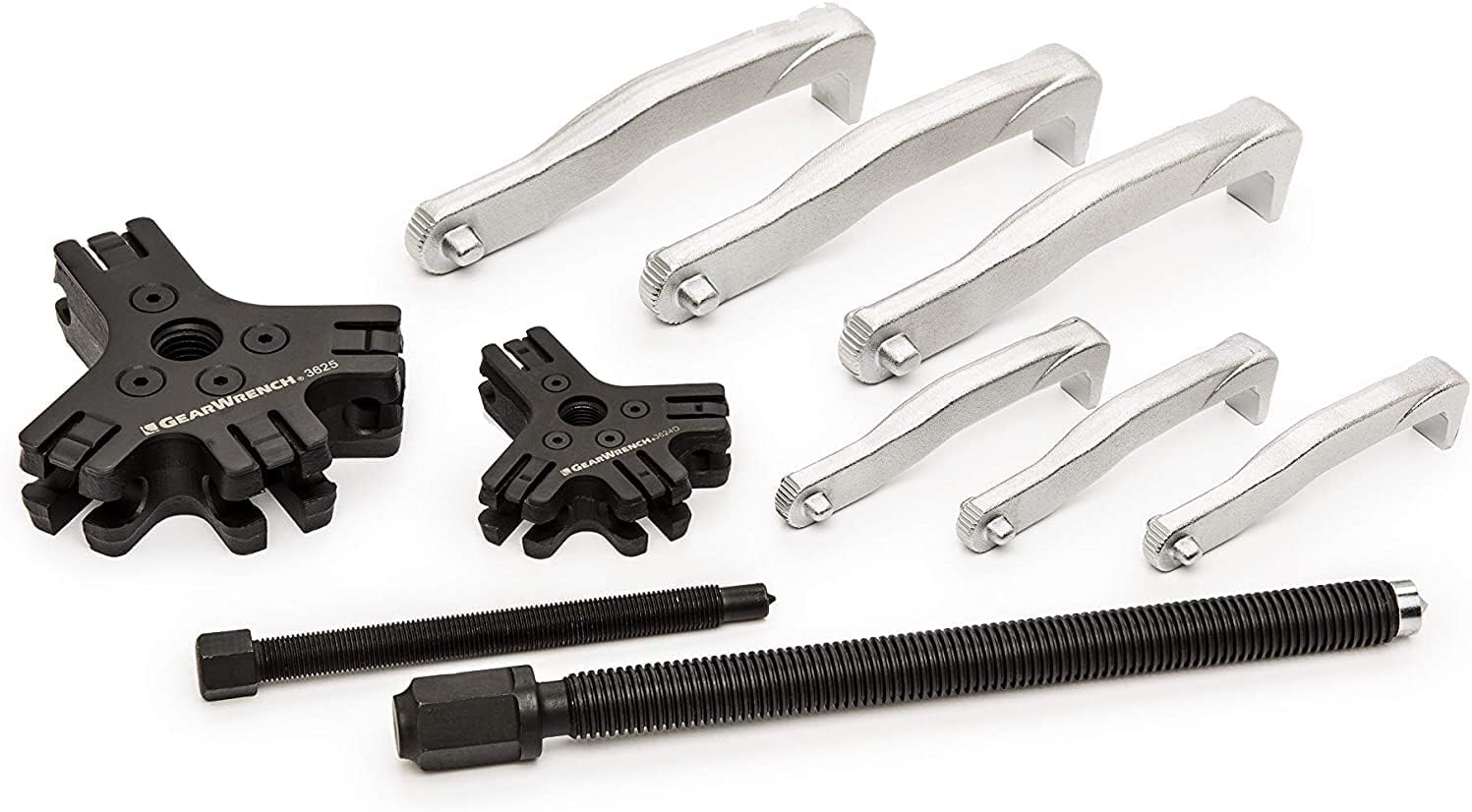 GEARWRENCH 2 or 3 Jaw Internal/External Ratcheting Puller Set, 2 and 5 Ton - 3627 (Pack of 6)