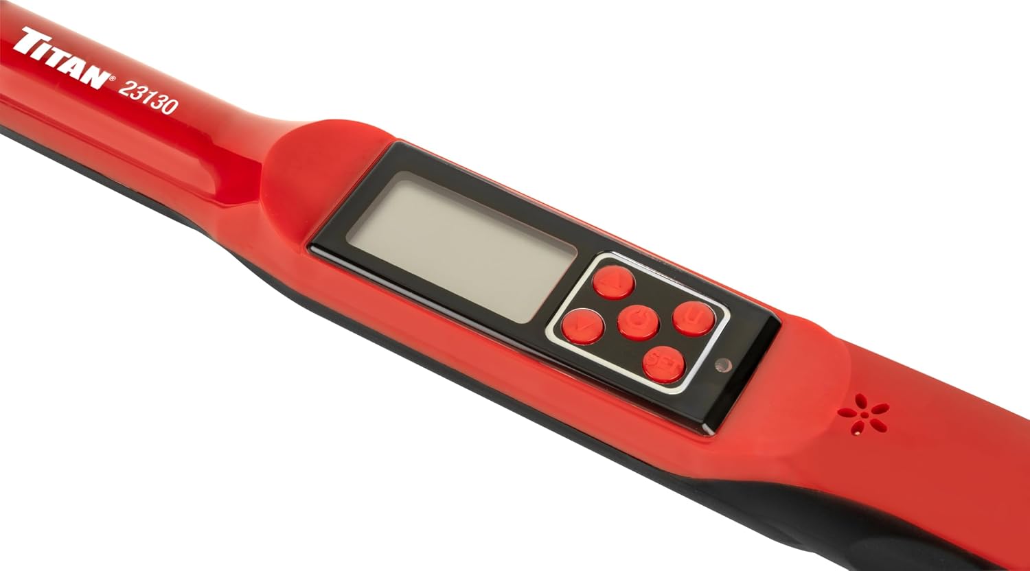 Titan 23130 1/2-Inch Drive x 21-Inch Digital Torque Wrench, 30-260 ft/lbs