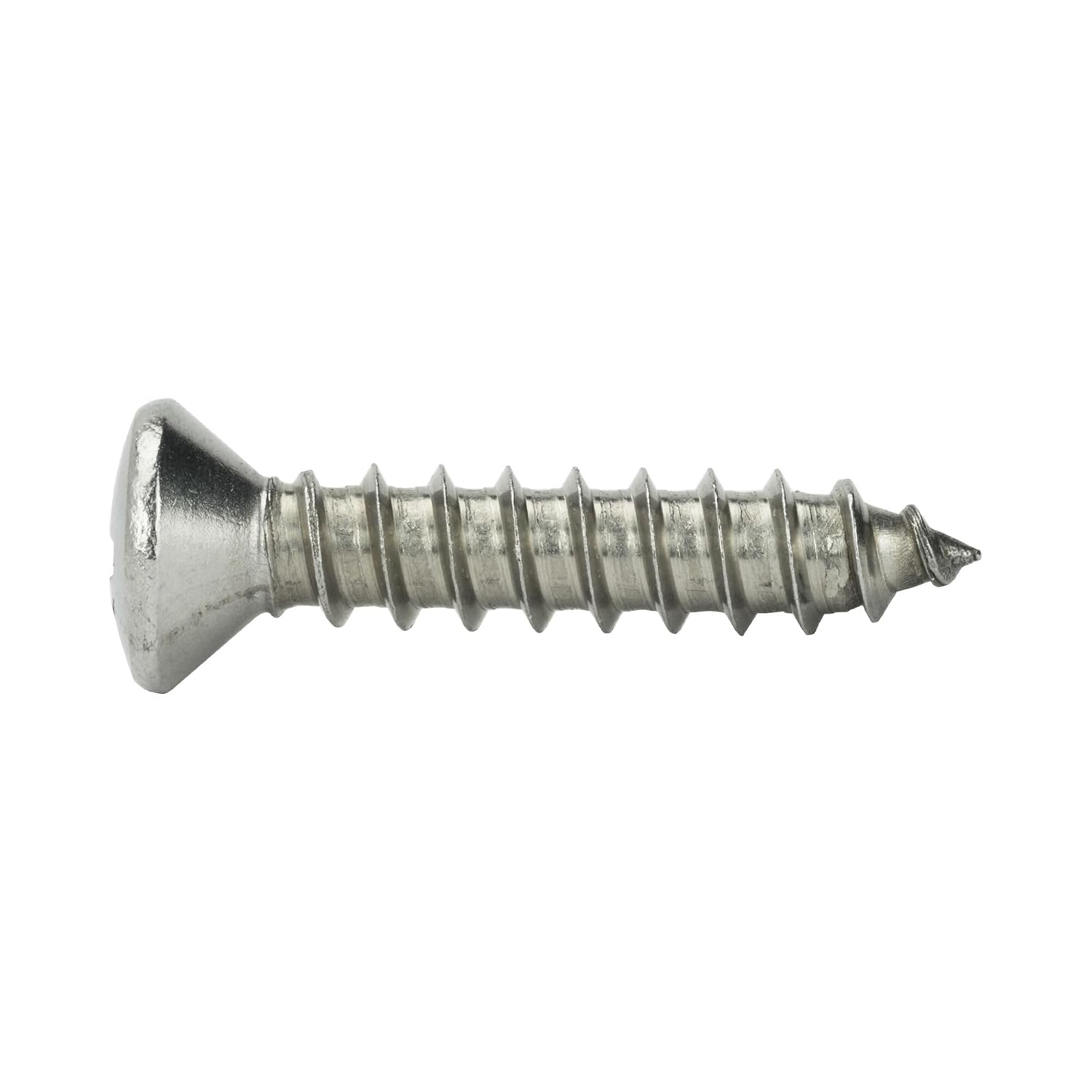 No.8 Self Tapping Sheet Metal Screws Oval Head Stainless Steel 2500Pcs 2' Screws Set Fasteners