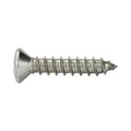 No.8 Self Tapping Sheet Metal Screws Oval Head Stainless Steel 1000Pcs 2' Screws Set Fasteners