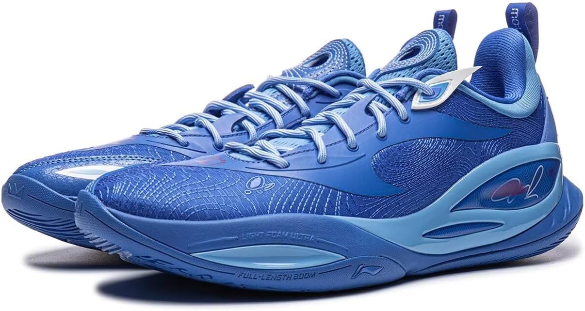 LI-NING Wade DLO Men's Basketball On-Court Shoes Lightweight High-Rebound Anti-Slip Professional Sneakers for Training Sports Competition