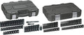 GEARWRENCH 44 Pc. 3/8' Drive 6 Point Standard & Deep Impact SAE/Metric Socket Set - 84916N and GEARWRENCH 48 Pc. 1/4' Drive 6 Point Standard & Deep Impact SAE/Metric Socket Set - 84902