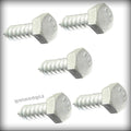 New Pack of 500 Pcs Lag Machine Bolt Kit Machine Screw Hot Dipped Galvanized A307 Alloy Steel 1/4 x 1' inch Set Warranity by Pr-Merchant