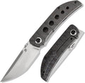 KANSEPT Tarkin Camping Pocket Knives for Men 7.87in Folding Pocket Knives with 3.42in CPM 20CV Material and Tiger Stripe Flamed Titanium with Holes Handle for Outdoor, Tactical, Survival K1078A6