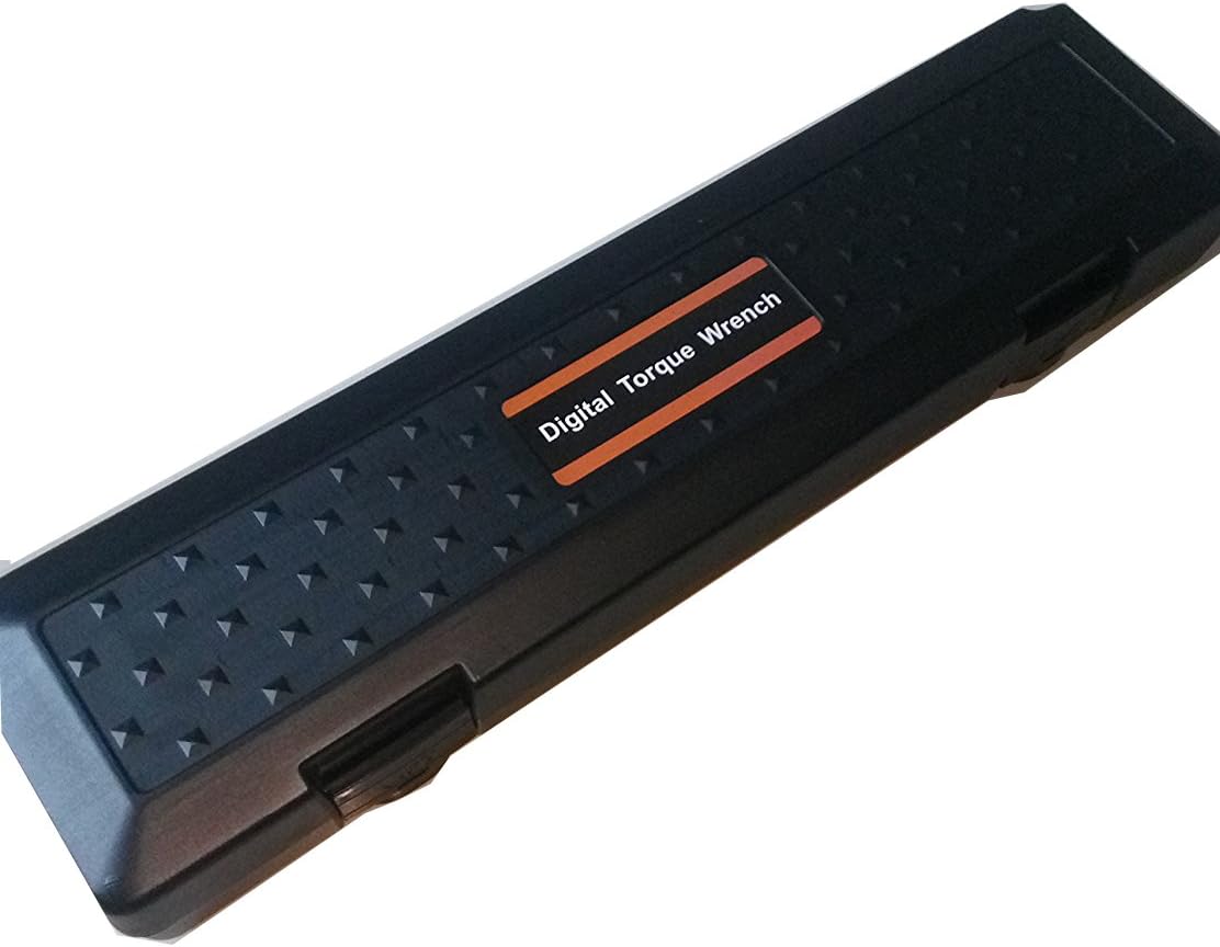 1/2 inch Digital torque wrench Professional 1/2-Inch Electronic Torque Wrench with Maximum value 135N.m Buzzer setting range 6.75 to 135N.m 100 records Data Storage 535mm
