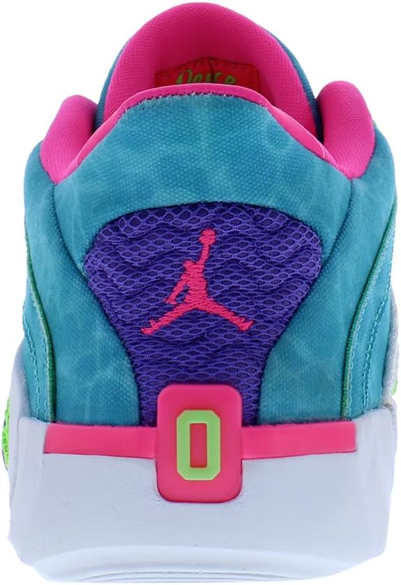 Nike Tatum 2 Big Kids' Basketball Shoes (HJ7382-303, Hyper Jade/White/Hyper Pink/Green Strike)