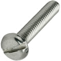 10-32 x 2' Slotted Pan Head Machine Screws Kit Hardware Stainless Steel 18-8 Pack of 500 Fastener Set LS18205F