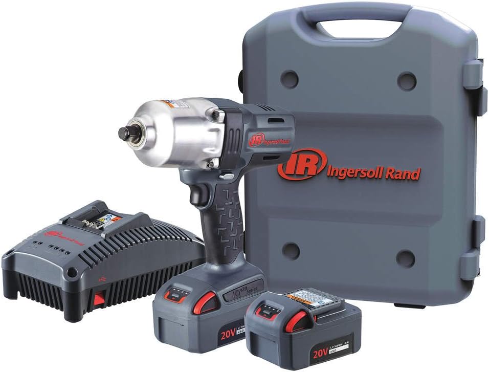 Ingersoll Rand W7150-K22 1/2' 20V High-Torque Impact Tool Kit