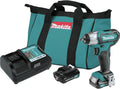 Makita WT04R1 12V max CXT® Lithium-Ion Cordless 1/4' Impact Wrench Kit (2.0Ah)