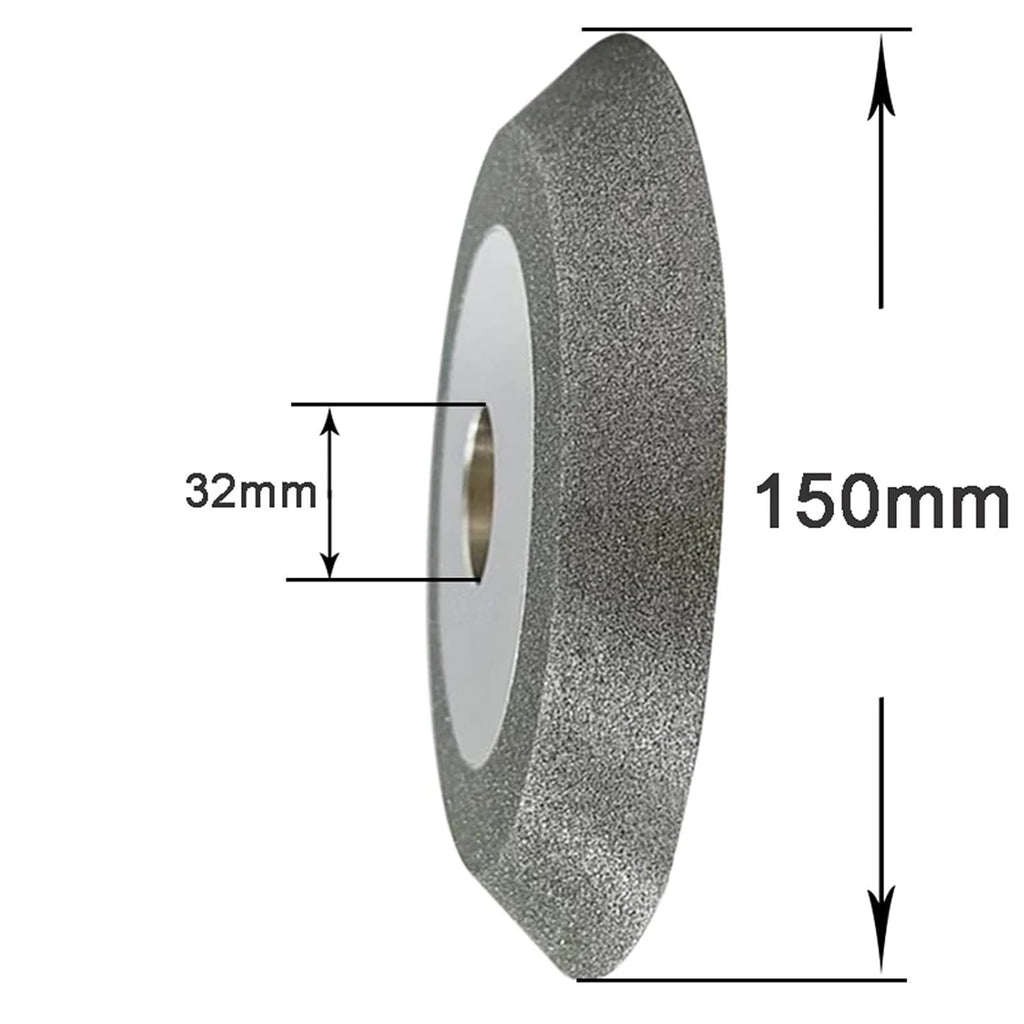 4/5/6 Inch Diamond Wheel 100mm 125mm 150mm TCT Saw Blade Sharpening Tools Diamond Grinding Wheels(150mm. Arbor 32mm,400,60 Degree)