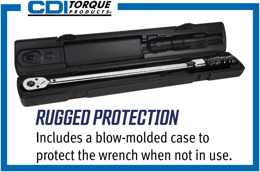 Cdi CDI Torque Wrench,1/2Dr,20-150 ft.-lb. 1503MFRPH - 1 Each