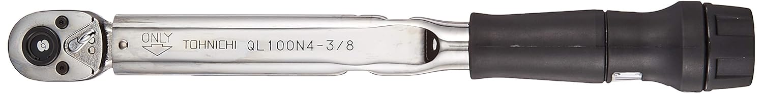 Tohnichi Adjustable Torque Wrench QL100N4-3/8 (20-100 NM) with 3/8 sq.dr.