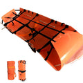 Portable Folding Stretcher,Multifunctional Rescue Stretcher, Roll Stretcher,Light Weight,for Medical Emergency Rescue,Ambulance,Fire Rescue Load Capacity:160 kg/353 lb(EVA)