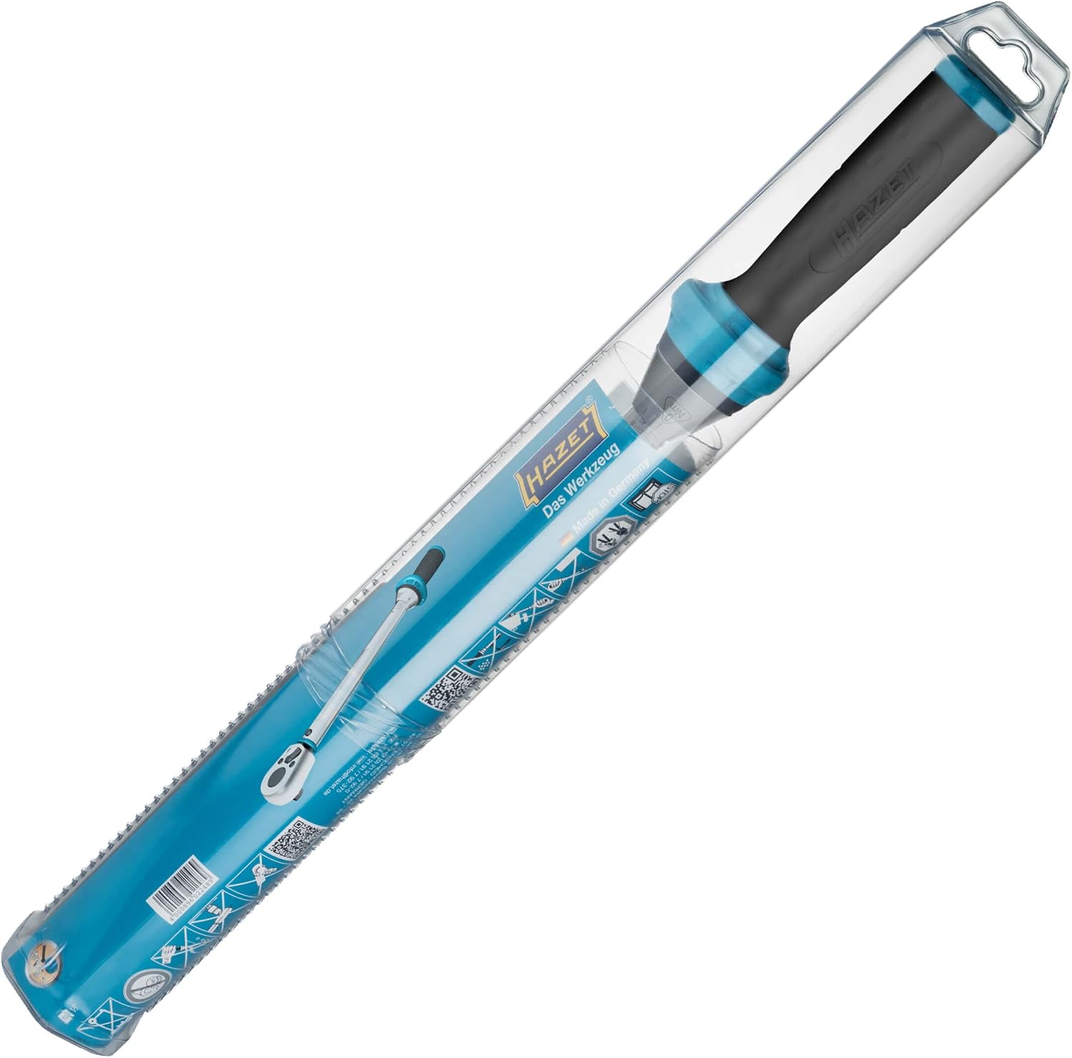 Hazet 6293-1CT 60-320 N m 14 x 18 mm Torque Wrench - Black/Silver