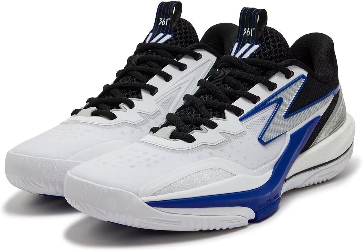 361° BIG3 6.0 Basketball Shoes for Men Breathable Outdoor Sneakers Cushioning,Anti Slip Practice Student Sports Shoes for Teens and Adults,Caldwell Pope Zapatillas de baloncesto Hombre