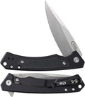 Case XX WR Pocket Knife Marilla EDC, S35VN Drop Point Blade, Black Anodized Aluminum Handle W/Clip #25880 (MARILLA) 4 3/4' Inches Closed