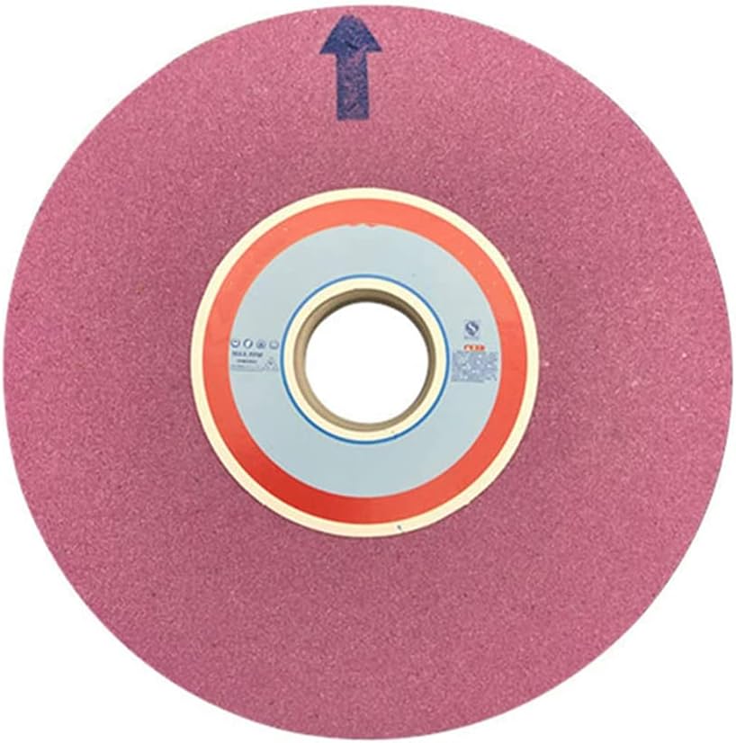 Bench Grinder Wheels, Bench and Pedestal Abrasive Wheel Chrome Corundum 200mm x 20mm 32mm Multiple Grits(60 Grit)