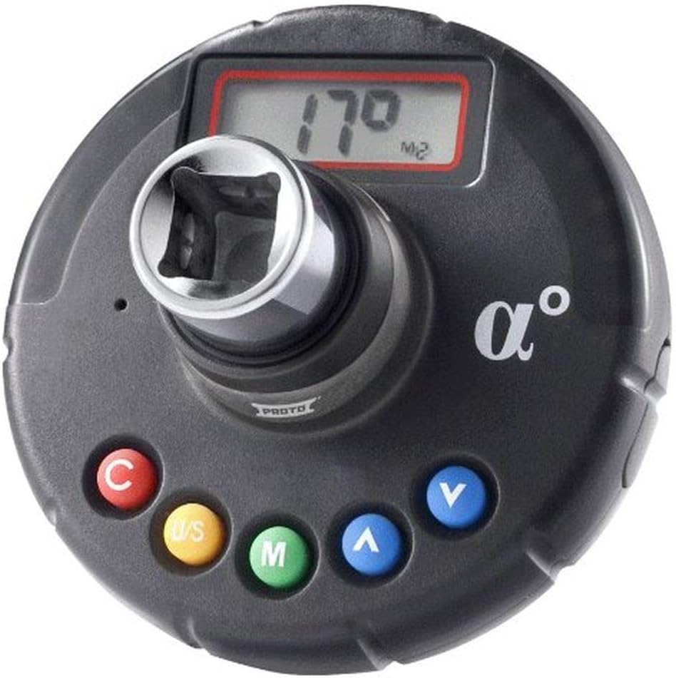 Proto J6280TA250 1/2' Drive Digital Torque & Angle Adapter,12.5-250.7-FT LB