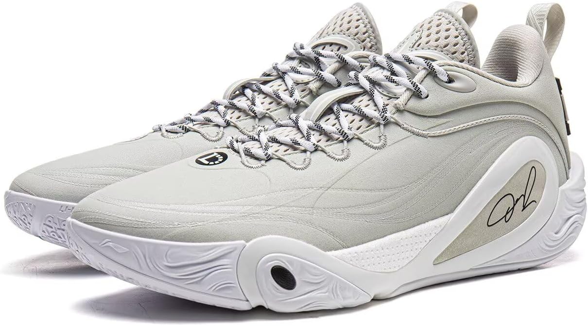 LI-NING Wade DLO Men's Basketball On-Court Shoes Lightweight High-Rebound Anti-Slip Professional Sneakers for Training Sports Competition