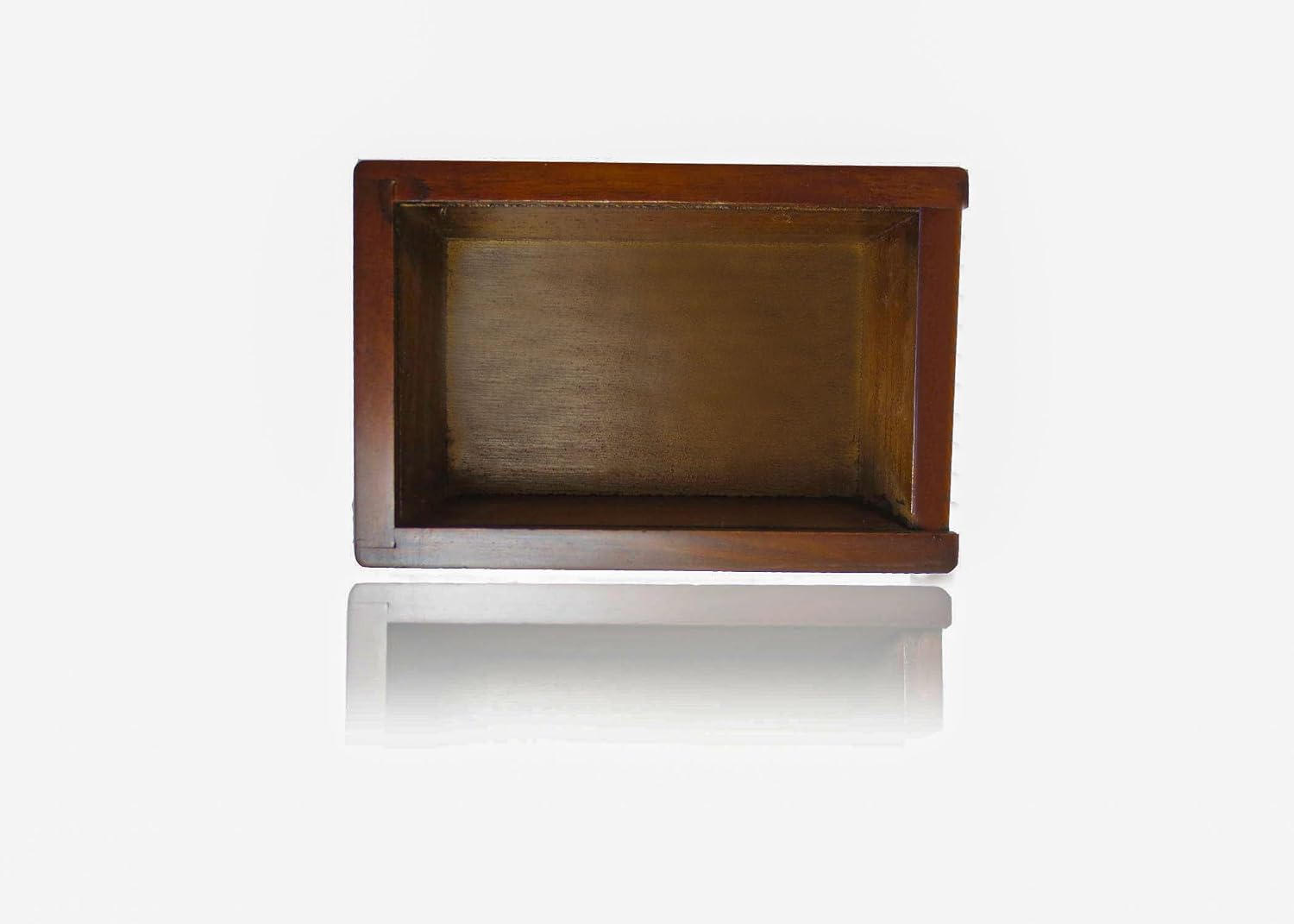 Wooden Pet Urns for Dogs with White German Shepherd My Dog Figurine | Personalized Large Dog Urn for Ashes | Paulownia Wood Pet Memorial Box with Engraved Pewter Plaque | Conversation Concepts