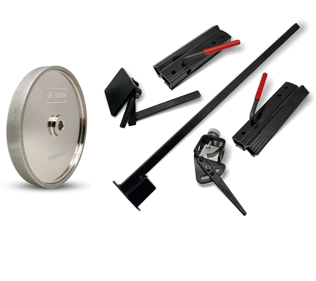 8 inch CBN Grinding Wheel and Lathe Tool Sharpening Jig